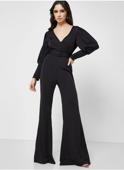 Buy V Neck Jumpsuit in Saudi Arabia