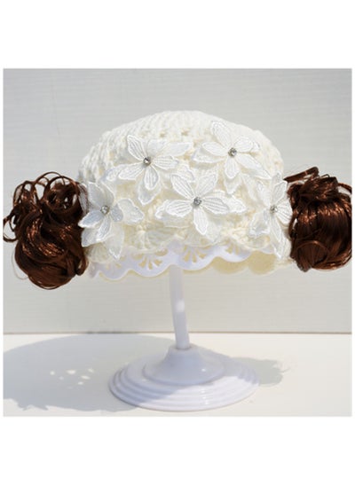 Buy Summer Fashion Full Head Set Wig Hat in UAE