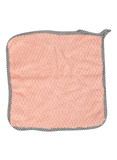 Buy Microfiber Dishcloth Pink 24x27cm in Saudi Arabia