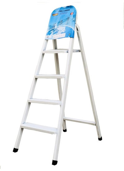 اشتري 4 Steps Steel Ladder - White في الامارات