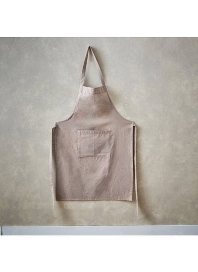 Buy Home Box Atlanta Cotton Solid Apron 90 x 60 cm in Saudi Arabia