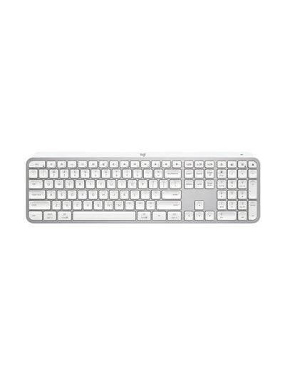 اشتري Logitech MX keys S Wireless Bluetooth Smart Backlit Keyboard (White) في السعودية