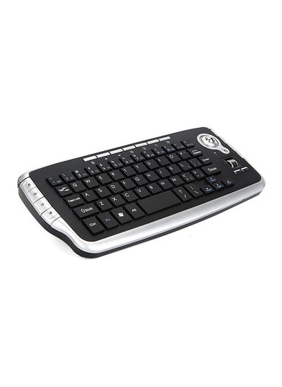 Buy Wireless Keyboard Remote Control For Smart TV Silver in UAE