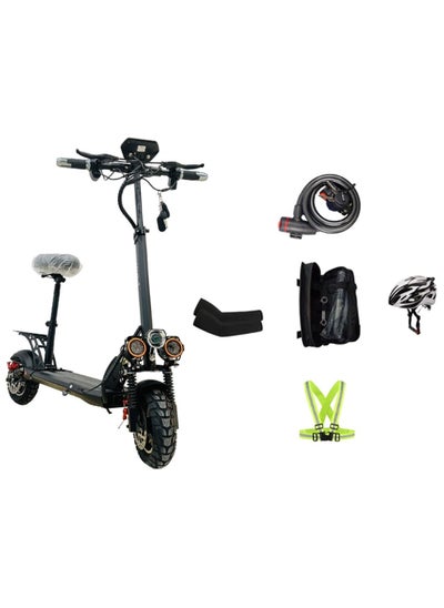 اشتري E10 High-Powered Electric Bike Motor 1000w with Freebies Stuff Black في الامارات