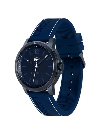 Buy LACOSTE COURT MEN's BLUE DIAL, BLUE SILICONE WATCH - 2011181 in UAE