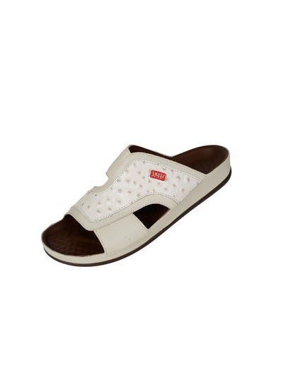 Buy 148-1096 Vital Mens Vital - Nappa/Thomas Sandals 09114B Cream in UAE