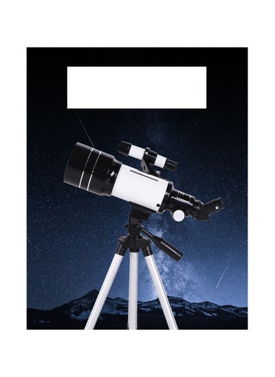 اشتري 150X Magnification Single Tube Astronomical Telescope Glasses (High Tripod+Front Mirror+Mobile Phone Editing) في السعودية