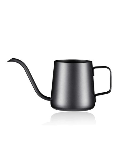 Buy 350ml Coffee Pot Stainless Steel Long Narrow Spout Gooseneck Kettle Hand Drip Kettle Pour Over Coffee Tea Pot in Saudi Arabia