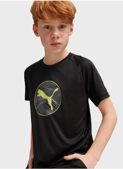 Buy Kids Active Sports Graphic T-Shirt in UAE