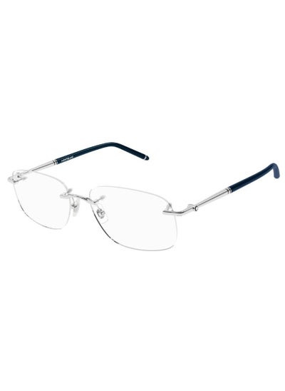 Buy Mont Blanc Rectangle MB0071O 005 56 Eyeglass Frame in UAE