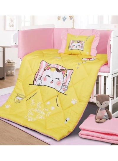 Buy 5-Piece Baby Crib Bedding Set in Saudi Arabia