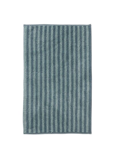 Buy Bath Mat, Striped/Blue, 50X80 Cm in Saudi Arabia