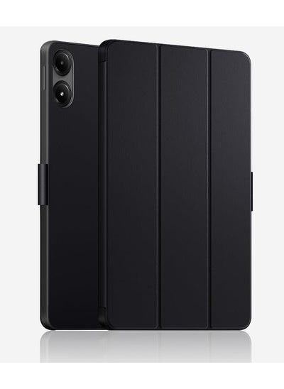 Buy Smart Case Compatible with Xiaomi Redmi Pad Pro 12.1 Inch (2024) Tablet Stand Cover Strong Magnetic Adsorption for Redmi Pad Pro 12.1'' (Black) in UAE