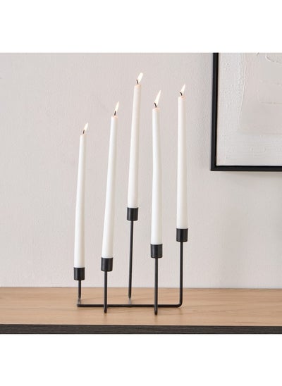 Buy Calot Metal Candleholder 21 x 18 x 19.5 cm in UAE