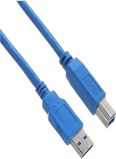 Buy Keendex kx2392 male to male cable, 1 m - blue in Egypt