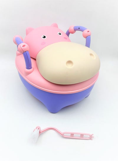 Buy 3-In-1 Royal Baby Potty Step Stool - Pink in Saudi Arabia