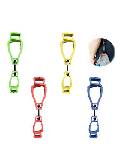 اشتري Glove Clips 4Pcs Glove Clamp Grabber Work Gloves Clips Glove Clip Holder Hanger Towels Glove Holder for Workers Firefighters Construction Sites في الامارات