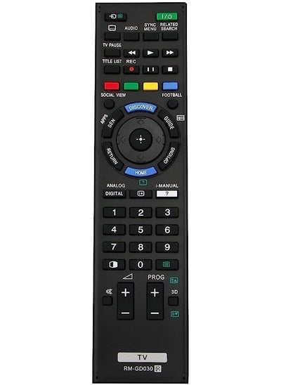 Buy Rm-Gd030 Remote Control Fit For Sony Tv Kdl-50W800B Kdl-70W850B Kdl-55W800B Kdl-55W950B Kdl-65W950B in Saudi Arabia