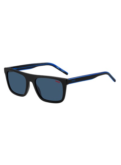 اشتري Unisex Uv Protection Rectangular Shape Acetate Sunglasses Hg 1297/S Blue 40 - Lens Size: 39.9 Mm - Blk Blue B في السعودية