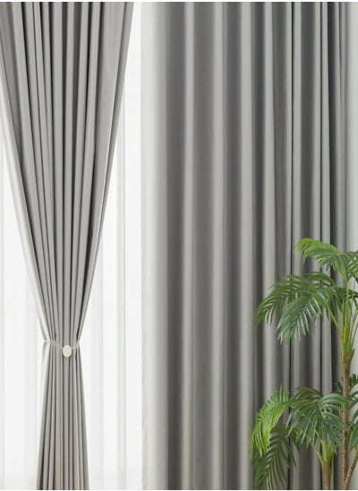 Buy Bedroom Curtain 1 Piece Room Darkness Blackout Curtain in UAE