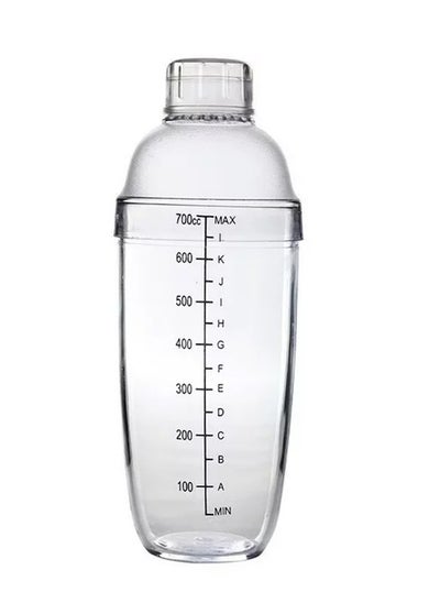 Buy 700cc Plastic Cocktail Shaker Scale Cup in UAE