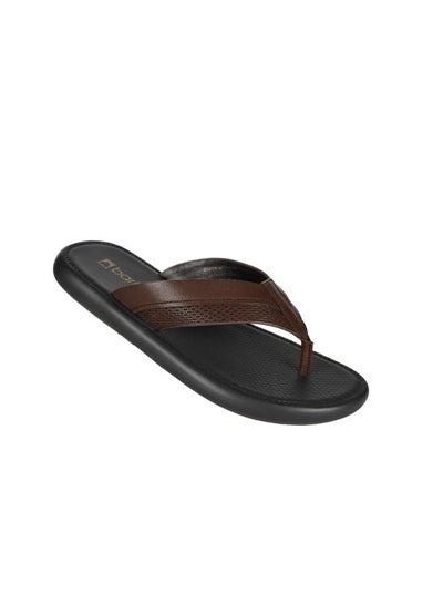 Buy 008-3420 Barjeel Uno Men Casual Sandals 00209 Coffee in UAE
