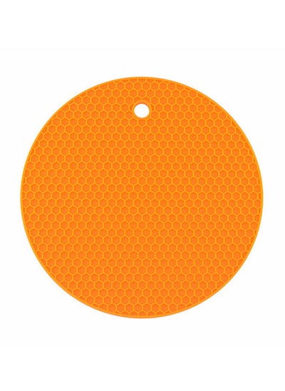 Buy Honeycomb Style Table Insulation Pad Orange 18 x 1centimeter in Saudi Arabia