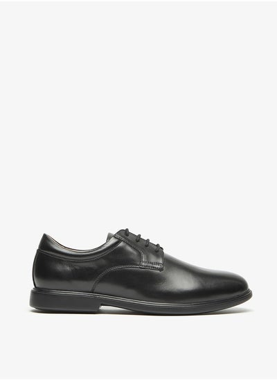 اشتري Men's Solid Lace-Up Derby Shoes في السعودية