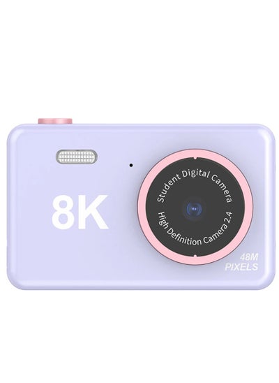 اشتري 8K Rechargeable Mini Camera For Students Digital Camera For Kids Girls Boys في الامارات