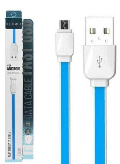 Buy Ldnio Charging Cable USB For Android Mobiles And Tablets - Blue in Egypt