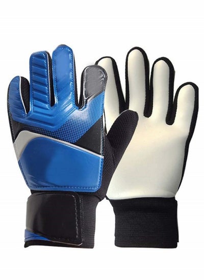 اشتري Children Football Gloves, Kids Youth Football Soccer Goalkeeper Goalie Training Gloves Gear في الامارات