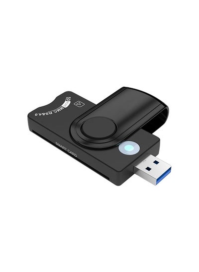 اشتري Rocketek CR310-B USB3.0 Multi-function IC Smart Card / SD / TF / SIM Card Reader في السعودية