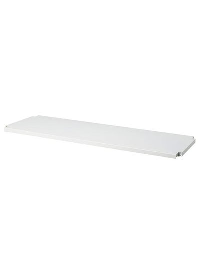 Buy Shelf White Metal 83X30 Cm in Saudi Arabia