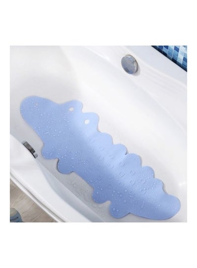 Buy Bathroom Toilet Mat Bathtub Non-Slip Environmental Children Bath Blue 30x3x30cm in UAE