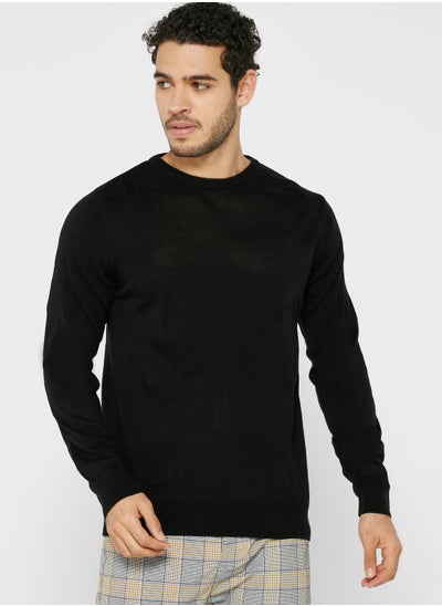 Buy Essential Crew Neck Sweater in Saudi Arabia