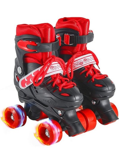 اشتري Kids Unisex Four Wheel Roller Skating Shoes M ( 35-38)cm في السعودية