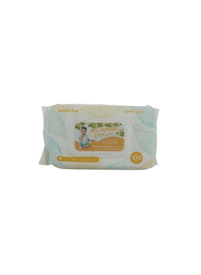 اشتري Gentle Baby Wipes With Vanilla Fragrance 100 Pieces في الامارات