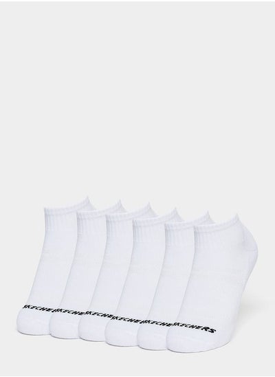 Buy Pack of 6 - Half Terry Quarter Socks in Saudi Arabia