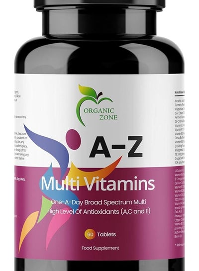 A-Z MULTIVITAMIN 60 TABLETS price in UAE | Noon UAE | kanbkam