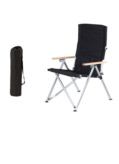 اشتري Camping Chair, Folding Camping Chairs for Adults with Armrests and Cup Holder and Carrying Bag, Lightweight Portable for Beach, Perfect for Caravan trips, BBQs, Garden, Picnic في الامارات