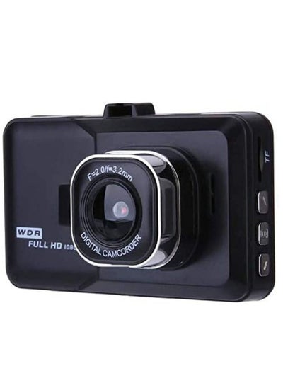 اشتري Car Driving Recorder Wide Angle Lens Car 1080P Dashboard Camera 170° Wide Angle Driving DVR, G-sensor, WDR, Parking Monitor, Loop Recording, Motion Detection في الامارات