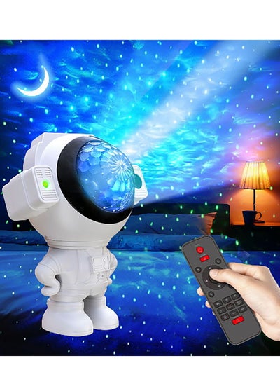 Buy Trendy New Astronaut Projection Lamp Spaceman Ornament Starry Night Projection Astronaut Lamp Need to plug in to use in Saudi Arabia