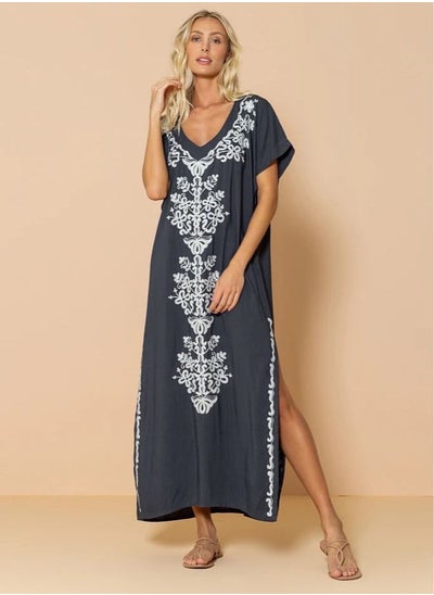 اشتري Beach Printed Robe Sunscreen Cover في الامارات