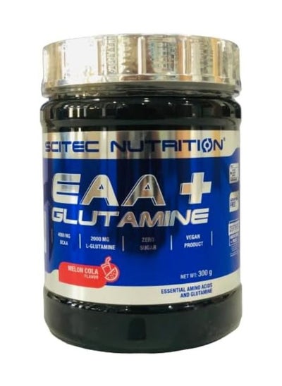 Buy Scitec Nutrition EAA + Glutamine Melon Cola 300 g Intra Work Out in UAE