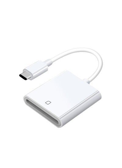 Buy Apple Lightning SD Card Camera Reader 512GB Support type-cTF + SD 2-in -1 card reader in Saudi Arabia