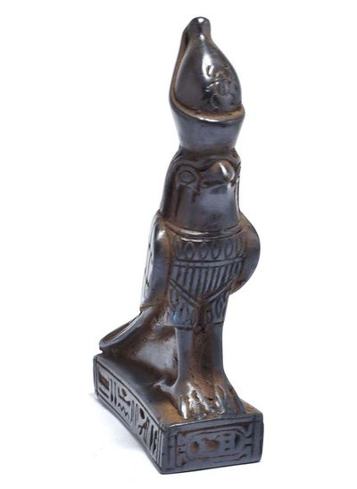 Buy immatgar pharaonic Decorative Egyptian Horus Statue ancient Egyptian souvenirs gifts from Egypt Collectible Pharaohs (Darck - 14 CM Tall) in Egypt