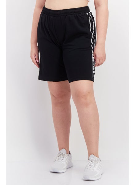 اشتري Women Regular Fit Training Short, Black في الامارات