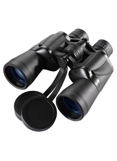 Buy 20x50 HD High-Power Professional Waterproof with Low Light Night Vision Binocular Black in UAE