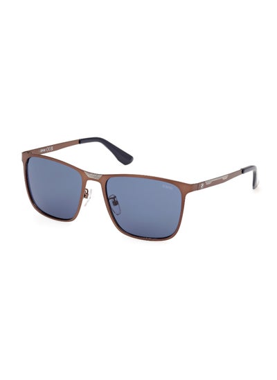 اشتري Men's UV Protection Navigator Shape Metal Sunglasses BW0052-H38V56 - Lens Size: 56 Mm - Bronze في الامارات