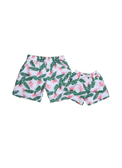 Buy Printed Swim Shorts Multicolor in Saudi Arabia